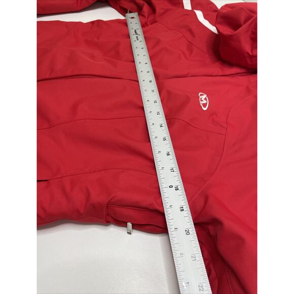 Women's Marker Evolution Red Ski Snowboard Jacket Thinsulate Insulated Sz 8 - Picture 16 of 16